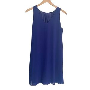 BCX Blue A-Line Dress Size M